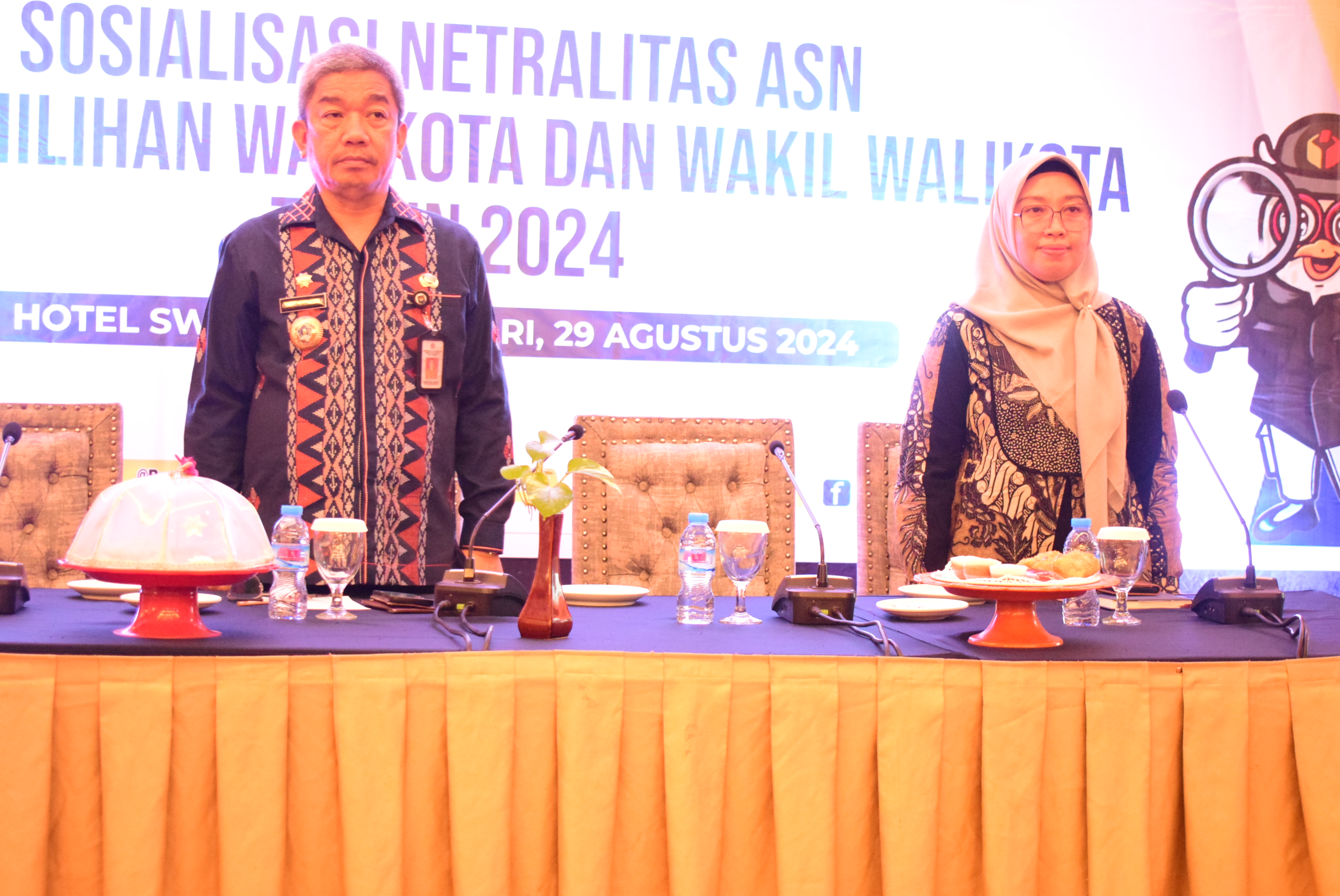 Sekda Kota Kendari, Dr. Drs. Ridwansyah Taridala, M.Si