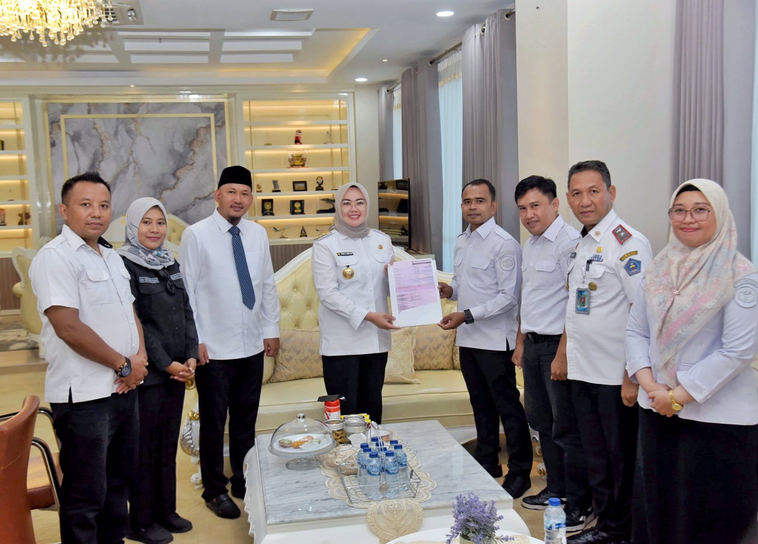 serah terima sisa hibah