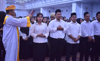 Bawaslu Kendari Lantik 1.030 Petugas Pengawas TPS Pemilu 2024