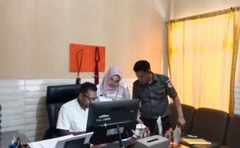 FotoAWAS: Pengawasan Penyusunan DCT Anggota DPRD Kota Kendari